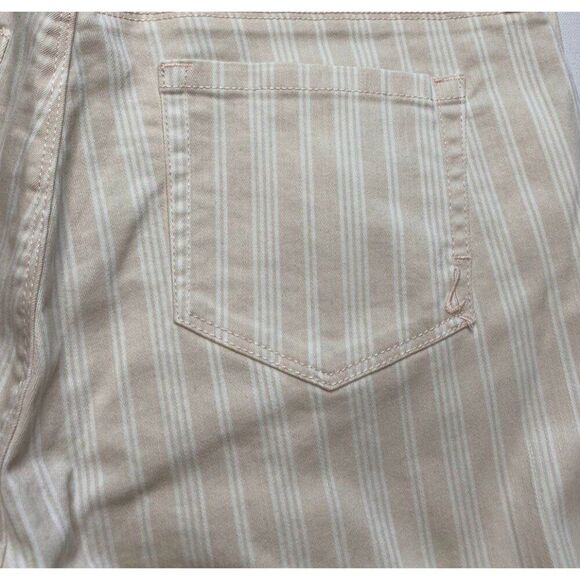 Style & Co Curvy Tummy Control Jeans Women's 16 XL Pale Pink Striped Skinny NEW - Picture 7 of 14